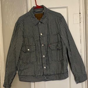 Levi’s Contemporary Trucker Jacket. Gingham